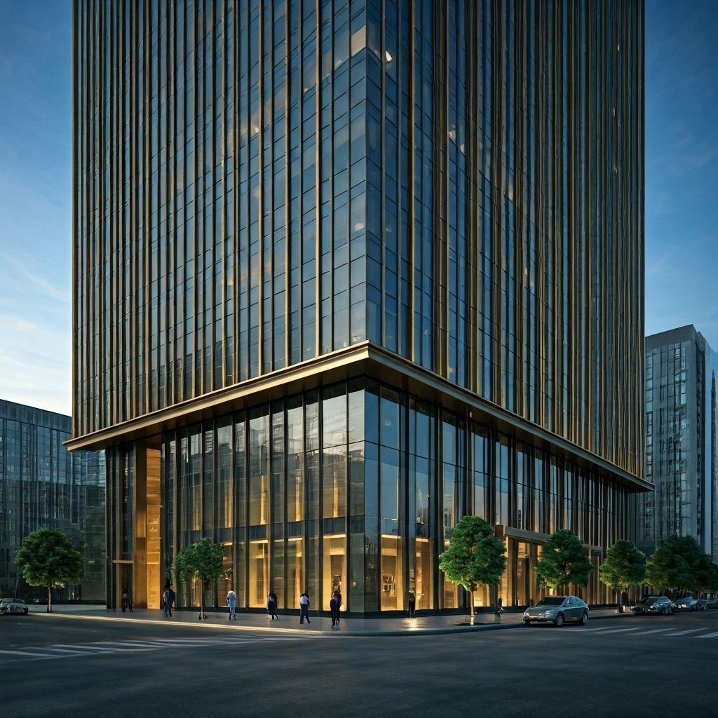 Modern office building